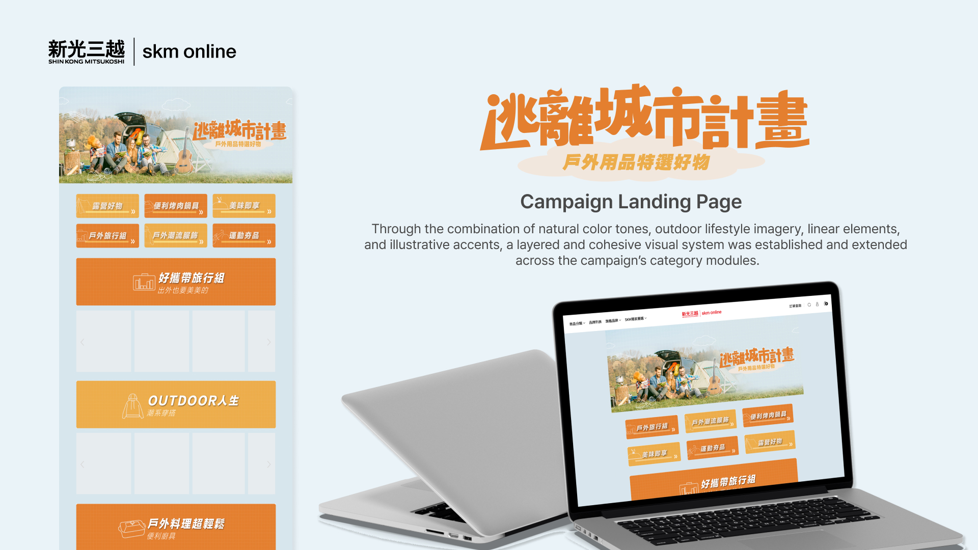 Skm Online Urban Escape Campaign Landing Page_cover
